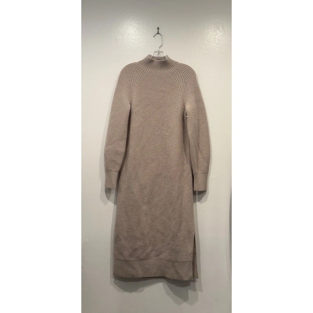 & Other Stories MIDI Sweater Dress Wool Blend Minimalist Classic Quiet Luxury